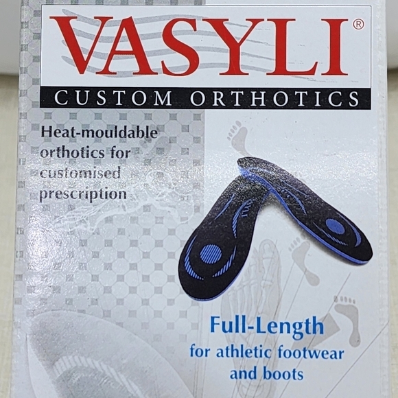 Vasyli Men's Full-Length Medium Density Custom Orthotics - XL - Picture 8 of 12